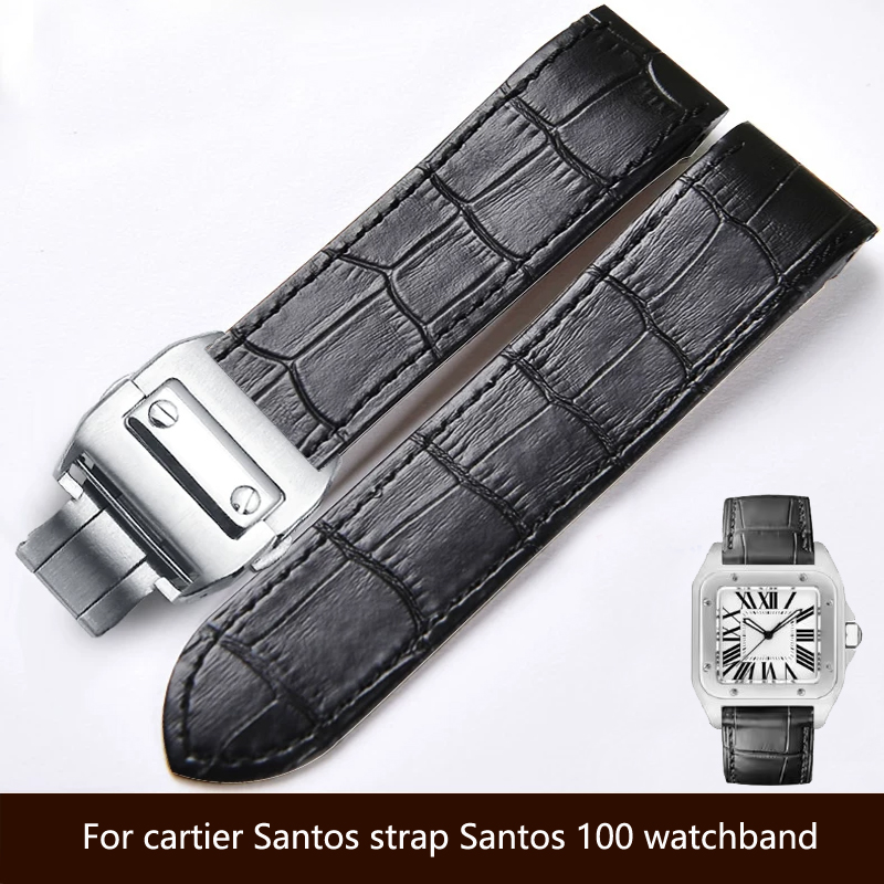 Cartier Watch Santos - Высококачественный ремешок для часов из натуральной