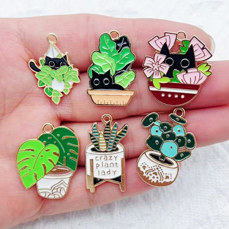 Drop Earrings - 10 шт. подвесок из сплава в