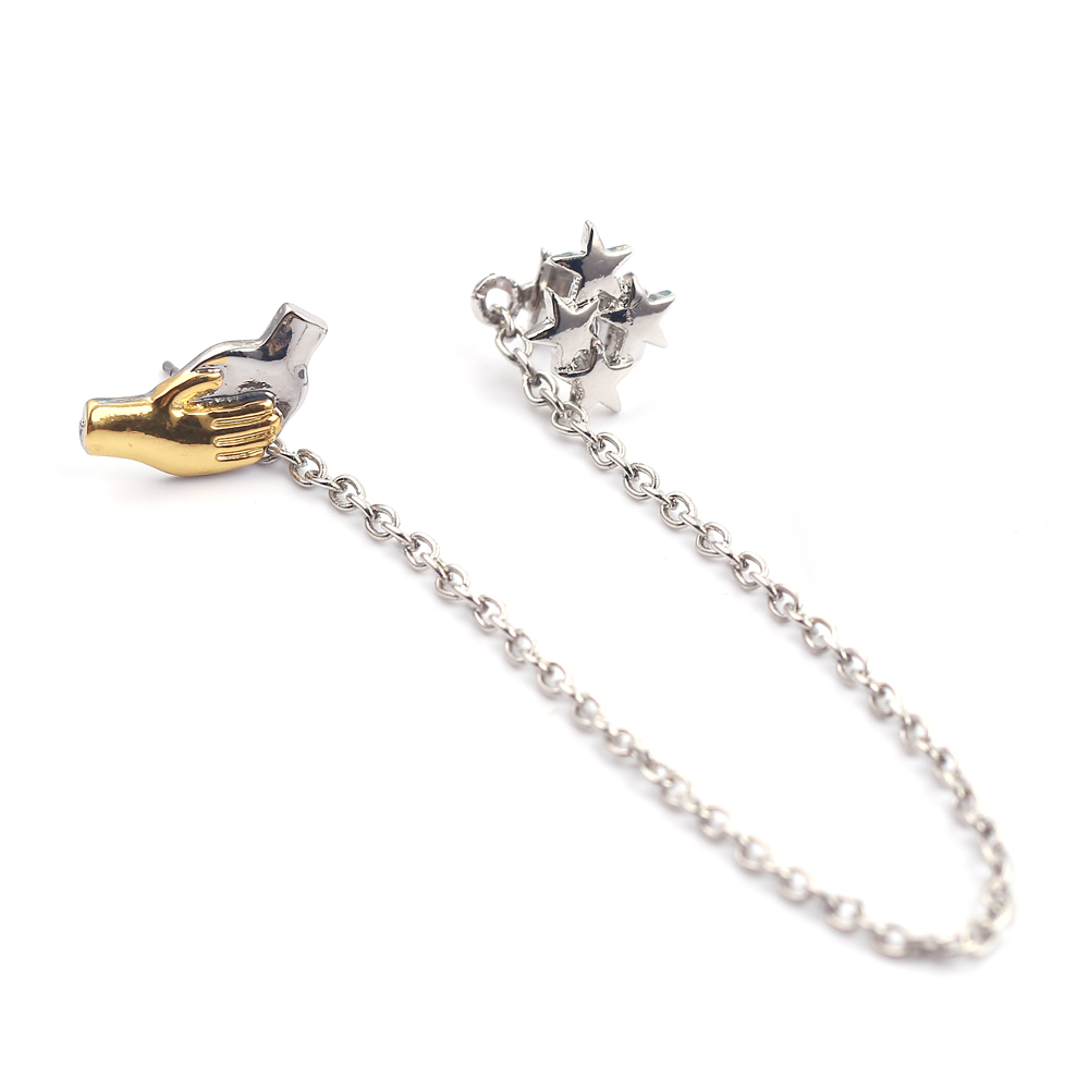 Drop Earrings - Серьги-клипсы с подвесками в стиле хип-хоп