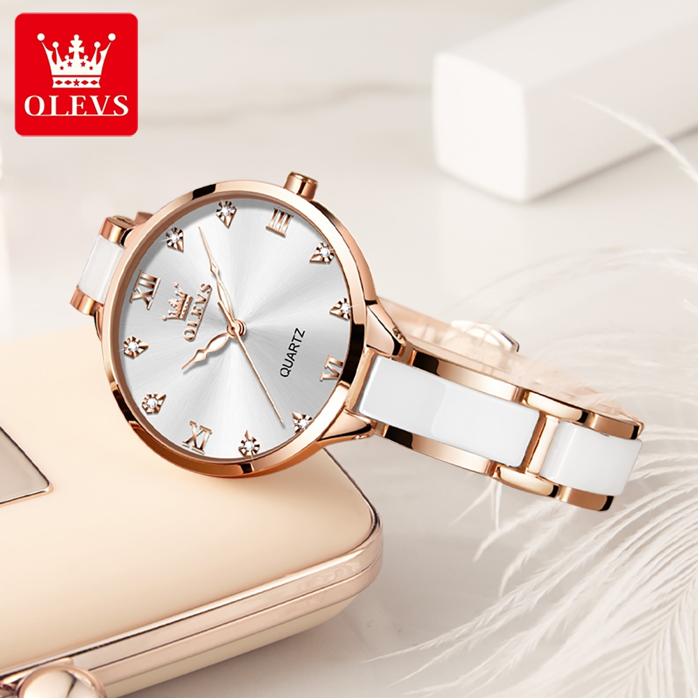 OLEVS 5872 женские часы кварце – обзор и цена Jewelry Watches Women