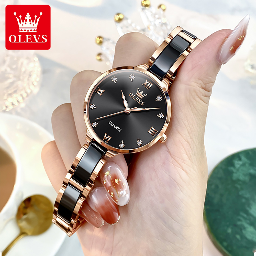 OLEVS 5872 женские часы кварце – обзор и цена Jewelry Watches Women
