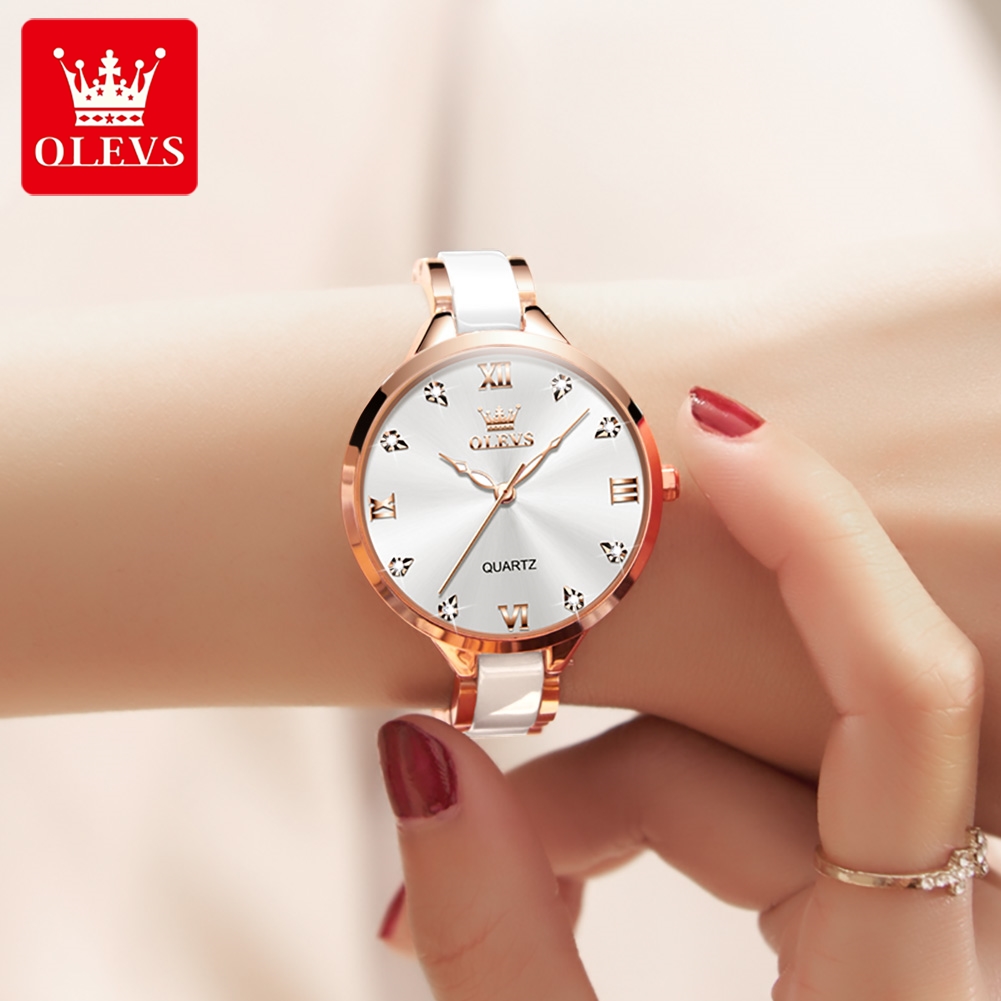 OLEVS 5872 женские часы кварце – обзор и цена Jewelry Watches Women