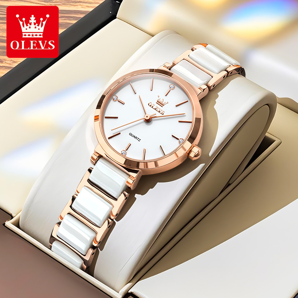 OLEVS женские часы 5877, роско – обзор и цена Jewelry Watches Women