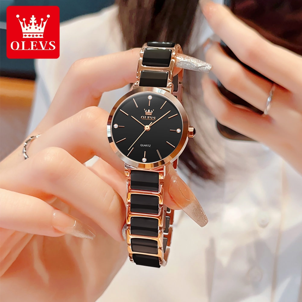 OLEVS женские часы 5877, роско – обзор и цена Jewelry Watches Women