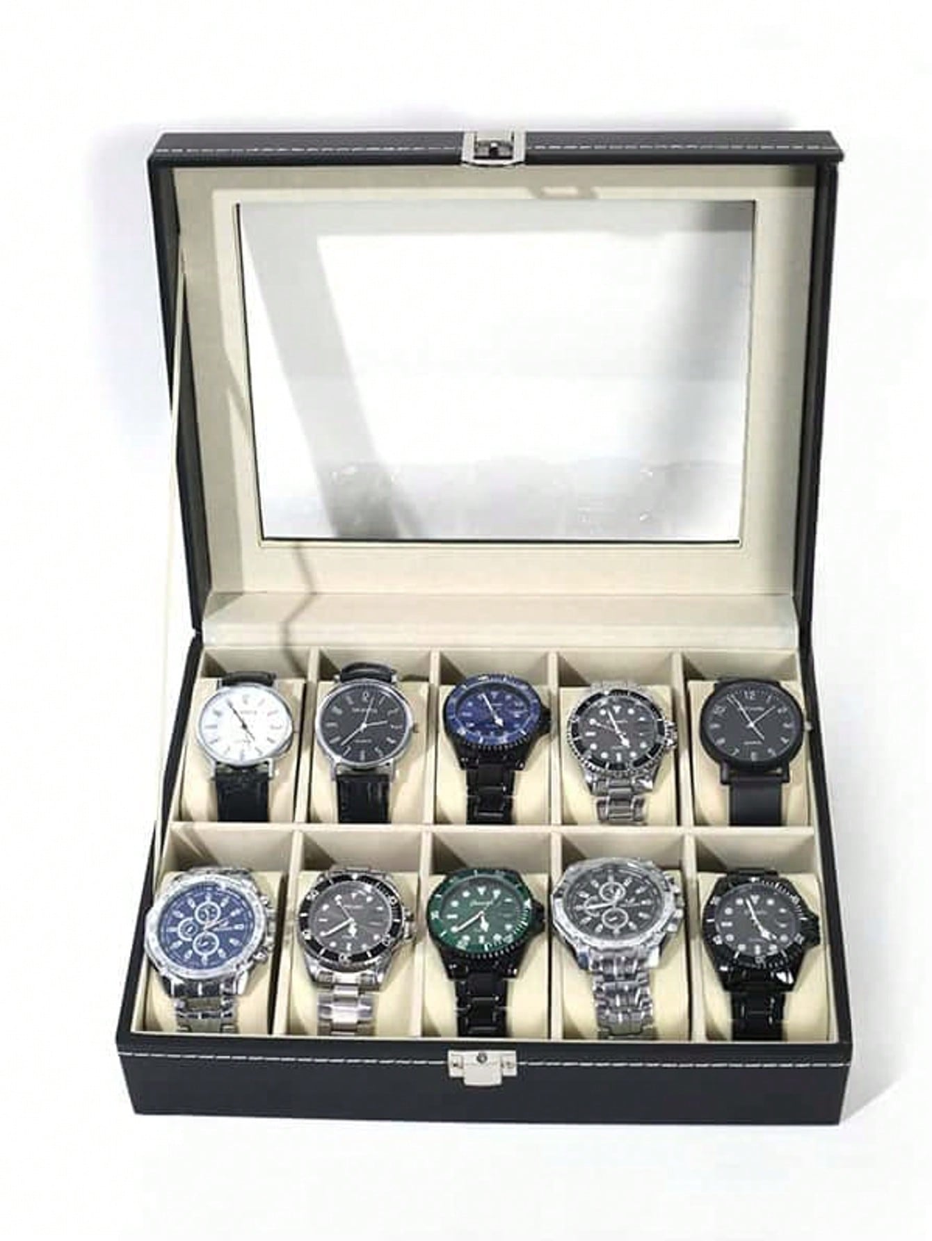 Кожаная шкатулка для часов с з – обзор и цена Jewelry Watches Women
