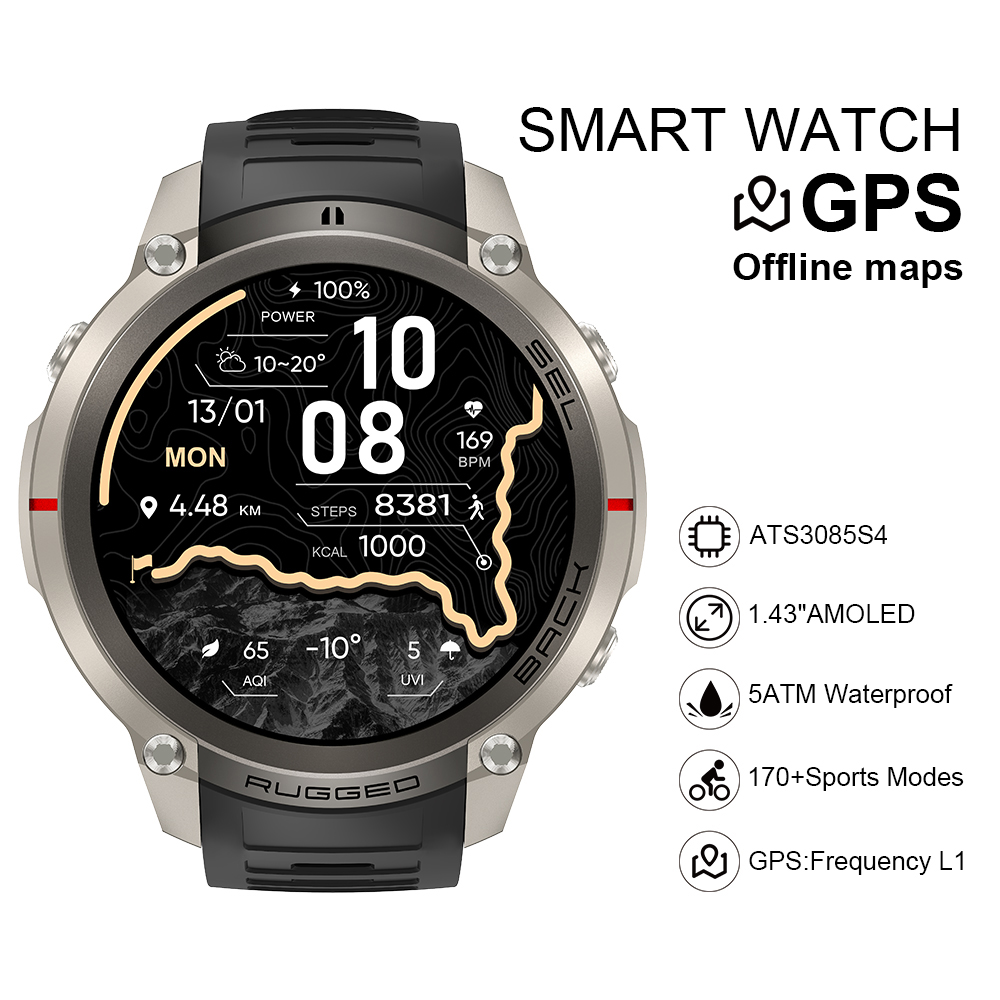 Умные часы 2026 DM59 с офлайн- – обзор и цена Smartwatch